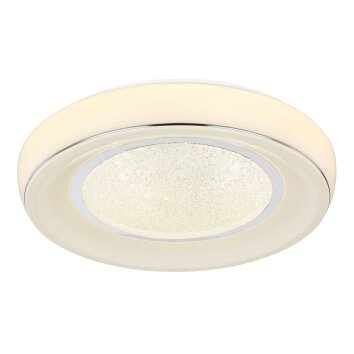 Globo MICKEY Lampa Sufitowa LED Biały, 1-punktowy, Zdalne sterowanie