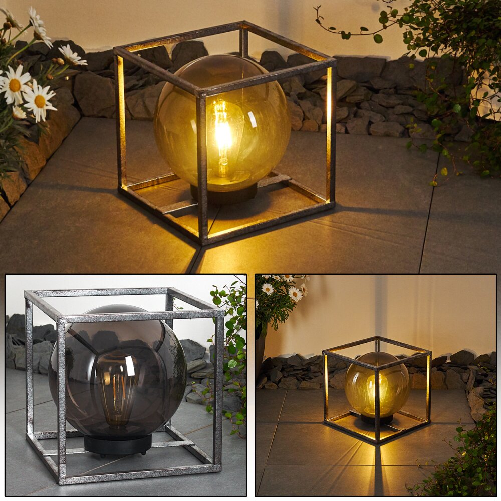 Albuquerque Lampa solarna LED Srebrny, 1-punktowy main product photo