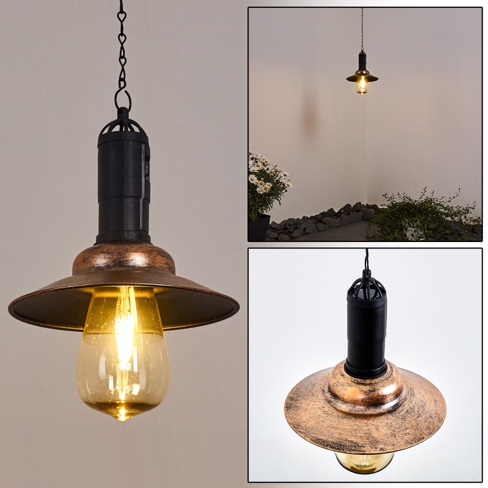 Anaheim Lampa Wisząca LED Miedź, Czarny, 1-punktowy main product photo