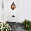 Protaras Lampa solarna LED miedziany, czarny, 1-punktowy