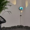 Loano Lampa solarna LED Niebeieski, Srebrny, 1-punktowy