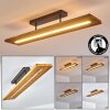 Adak Lampa Sufitowa LED Szary, 1-punktowy