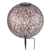 Globo Lampa solarna LED Srebrny, 1-punktowy