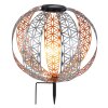 Globo Lampa solarna LED Srebrny, 1-punktowy