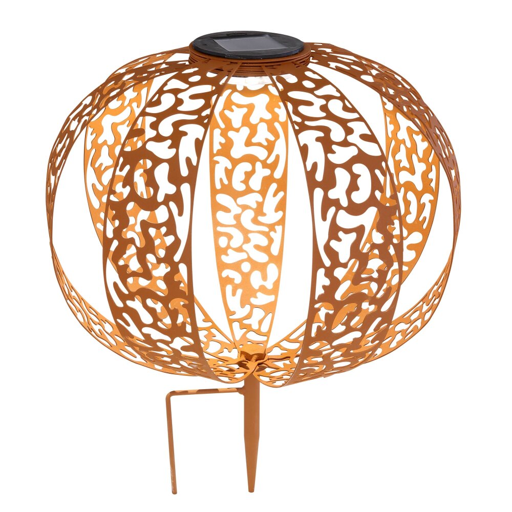 Globo Lampa solarna LED Rdzawy, 1-punktowy main product photo