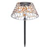 Globo Lampa solarna LED Srebrny, 1-punktowy