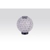 Globo Lampa solarna LED Czarny, 1-punktowy