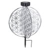 Globo Lampa solarna LED Srebrny, 1-punktowy