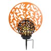 Globo Lampa solarna LED Czarny, 2-punktowe