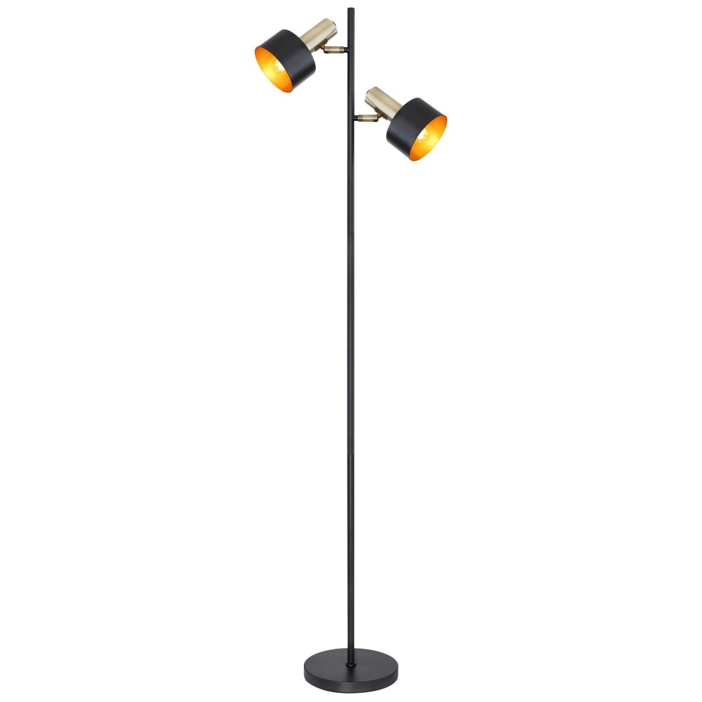 Globo SWINNI Lampa Stojąca Złoty, Czarny, 2-punktowe main product photo