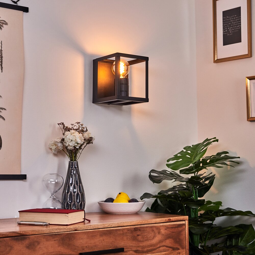 Salla Lampa ścienna Czarny, 1-punktowy main product photo