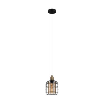 Eglo CHISLE Lampa Wisząca Oksydowane, Czarny, 1-punktowy