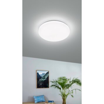 Eglo FRANIA-M Lampa Sufitowa LED Biały, 1-punktowy, Czujnik ruchu