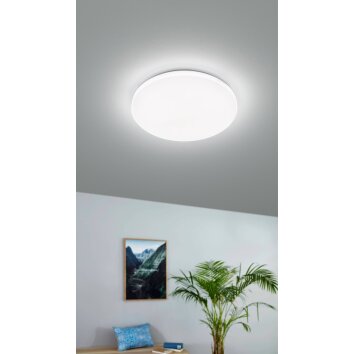 Eglo FRANIA-M Lampa Sufitowa LED Biały, 1-punktowy, Czujnik ruchu Eglo FRANIA-M Lampa Sufitowa LED Biały, 1-punktowy, Czujnik ruchu