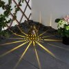 Soulé Lampa solarna LED Brązowy, 1-punktowy