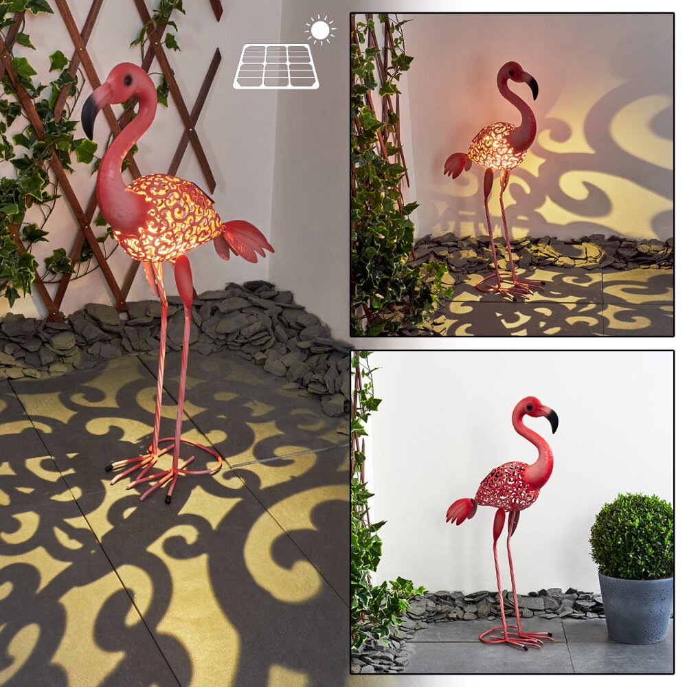 Korro Lampa solarna LED Różowy, Czarny, 1-punktowy main product photo
