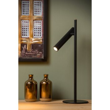 Lucide PHILON Lampa stołowa LED Czarny, 1-punktowy