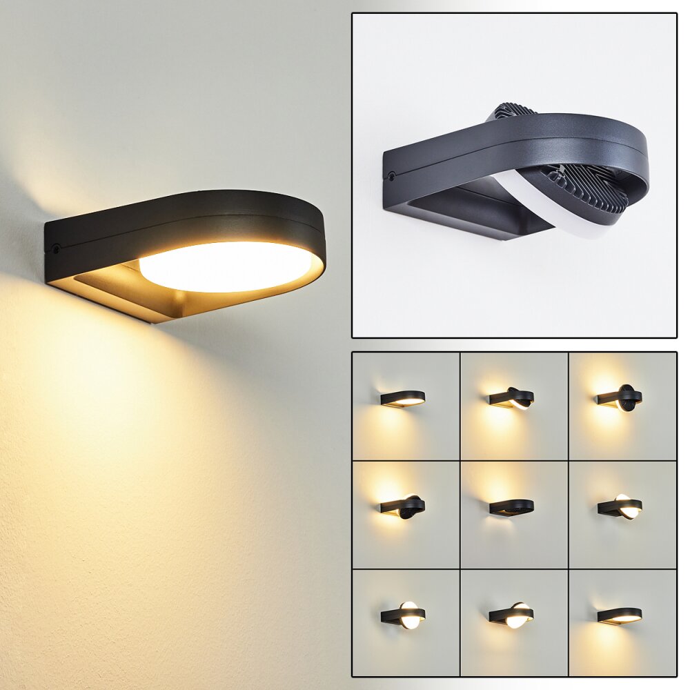 Falatasa Zewnętrzny kinkiet LED Antracytowy, 1-punktowy main product photo