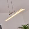 Barrud Lampa Wisząca LED Srebrny, 1-punktowy