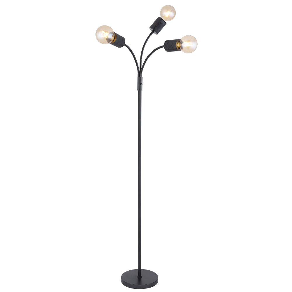 Globo HERMINE Lampa Stojąca Czarny, 3-punktowe main product photo
