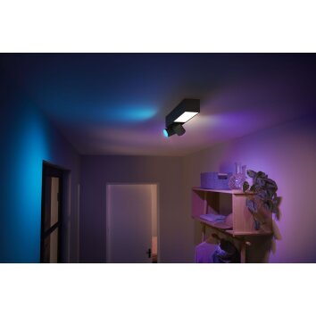 Philips HUE Centris Lampa Sufitowa LED Czarny, 3-punktowe, Zmieniacz kolorów
