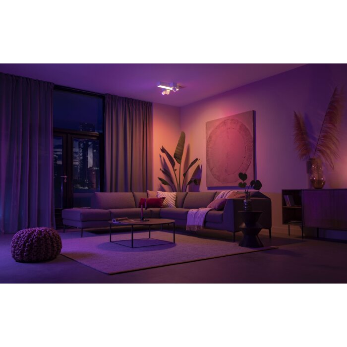 Philips HUE Centris Lampa Sufitowa LED Biały, 3-punktowe, Zmieniacz kolorów