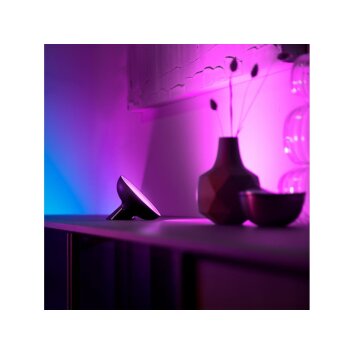 Philips HUE Bloom lampka nocna LED Czarny, 1-punktowy, Zmieniacz kolorów