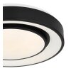 Globo SULLY Lampa Sufitowa LED Czarny, 1-punktowy, Zdalne sterowanie, Zmieniacz kolorów