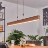 Hyllinge Lampa Wisząca LED Chrom, Szary, 1-punktowy