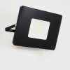 Krokane Zewnętrzny kinkiet LED Czarny, Biały, 1-punktowy