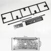Nanbong Lampa Wisząca Czarny, 5-punktowe