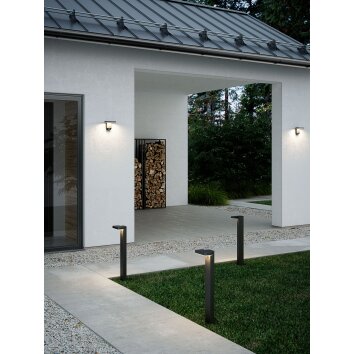 Nordlux RICA lampy solarne LED Czarny, 1-punktowy