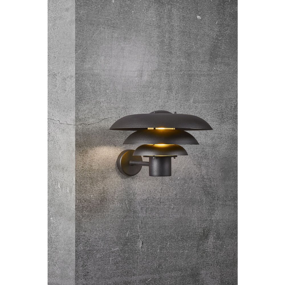 Nordlux KURNOS Zewnętrzny kinkiet Czarny, 1-punktowy main product photo