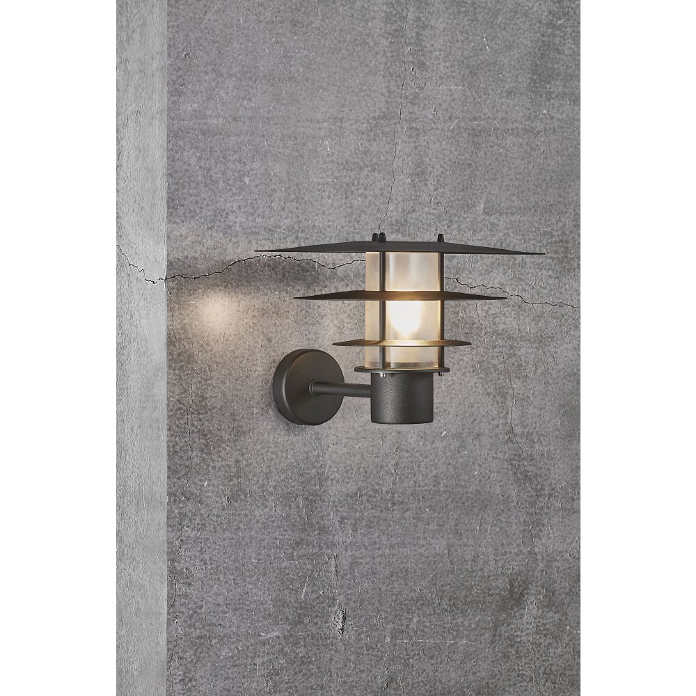 Nordlux BASTIA Zewnętrzny kinkiet Czarny, 1-punktowy main product photo