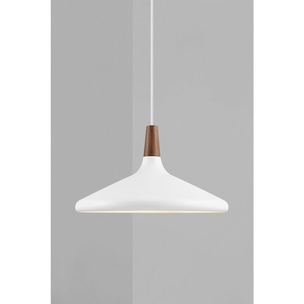 Design For The People by Nordlux NORI Lampa Wisząca Brązowy, Biały, 1-punktowy main product photo
