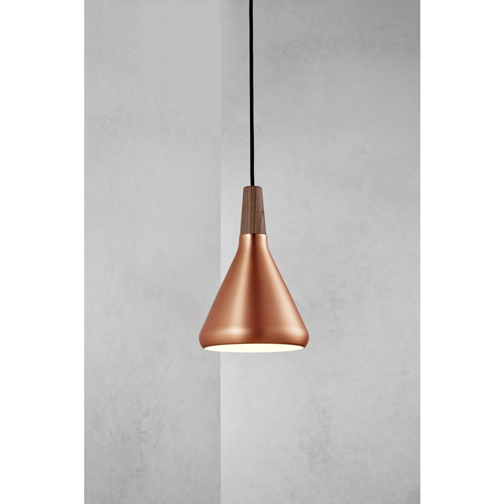 Design For The People by Nordlux NORI Lampa Wisząca Brązowy, Czarny, 1-punktowy main product photo