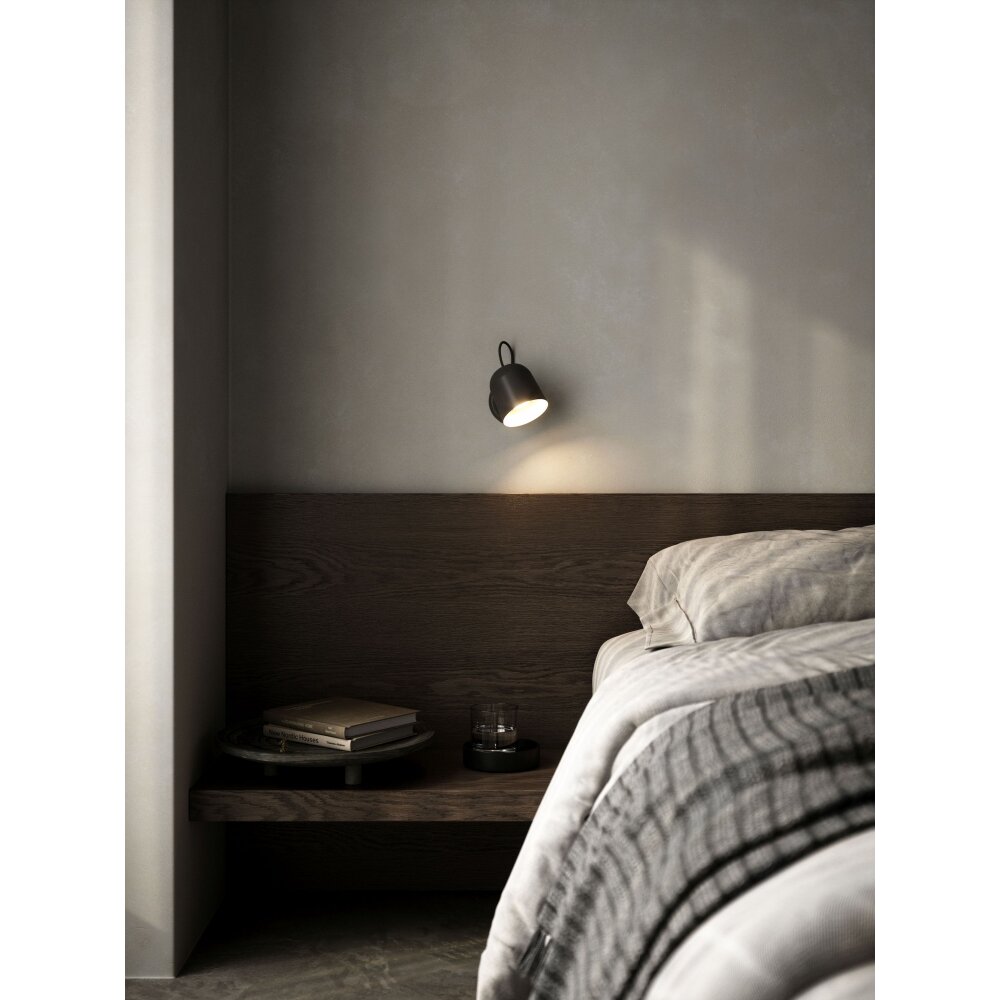 Design For The People by Nordlux ANGLE Lampa ścienna Czarny, 1-punktowy main product photo