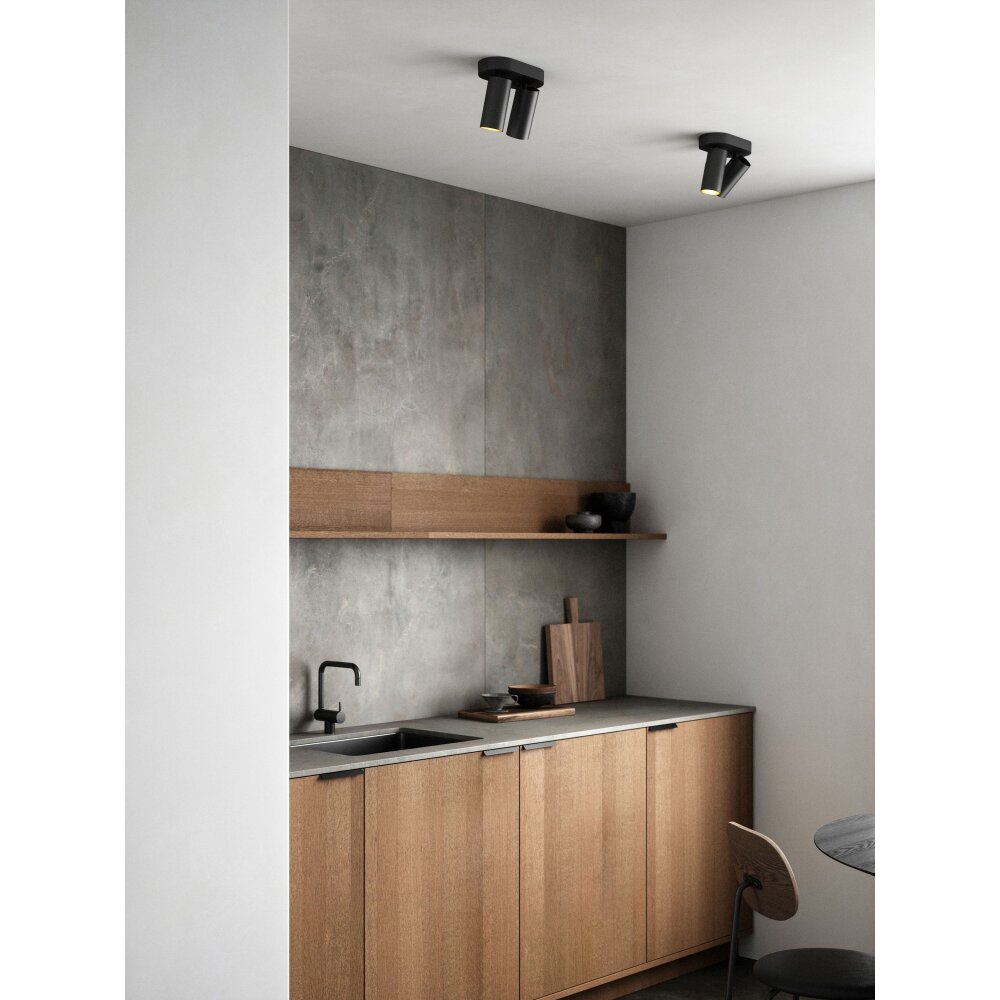 Design For The People by Nordlux MIMI Lampa Sufitowa Czarny, 2-punktowe main product photo