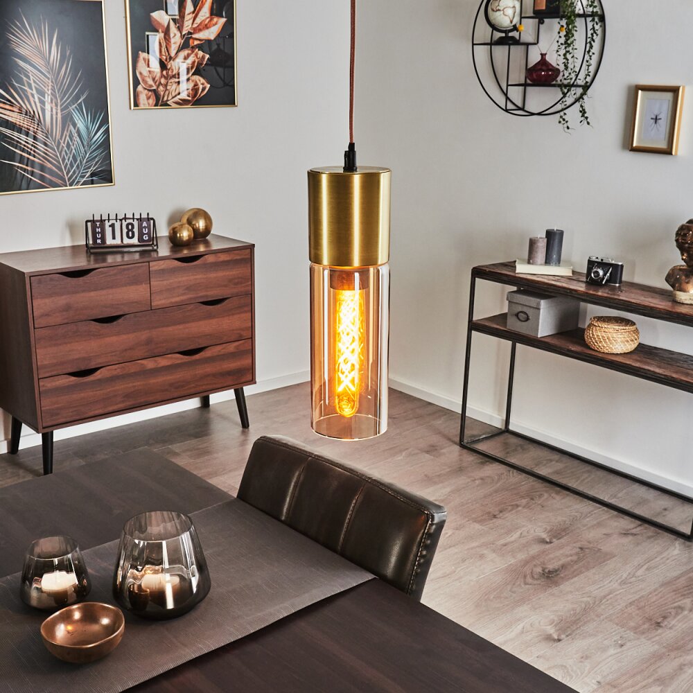 Dulcita Lampa Wisząca Złoty, 1-punktowy main product photo