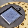 Revere Lampy solarne LED Brązowy, Czarny, 1-punktowy