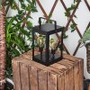 Sciolze Lampa solarna Czarny, Przezroczysty, 2-punktowe