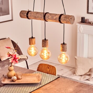 Canedo Lampa Wisząca szary, czarny, 3-punktowe