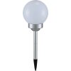 Globo Lampy solarne LED Srebrny, 2-punktowe