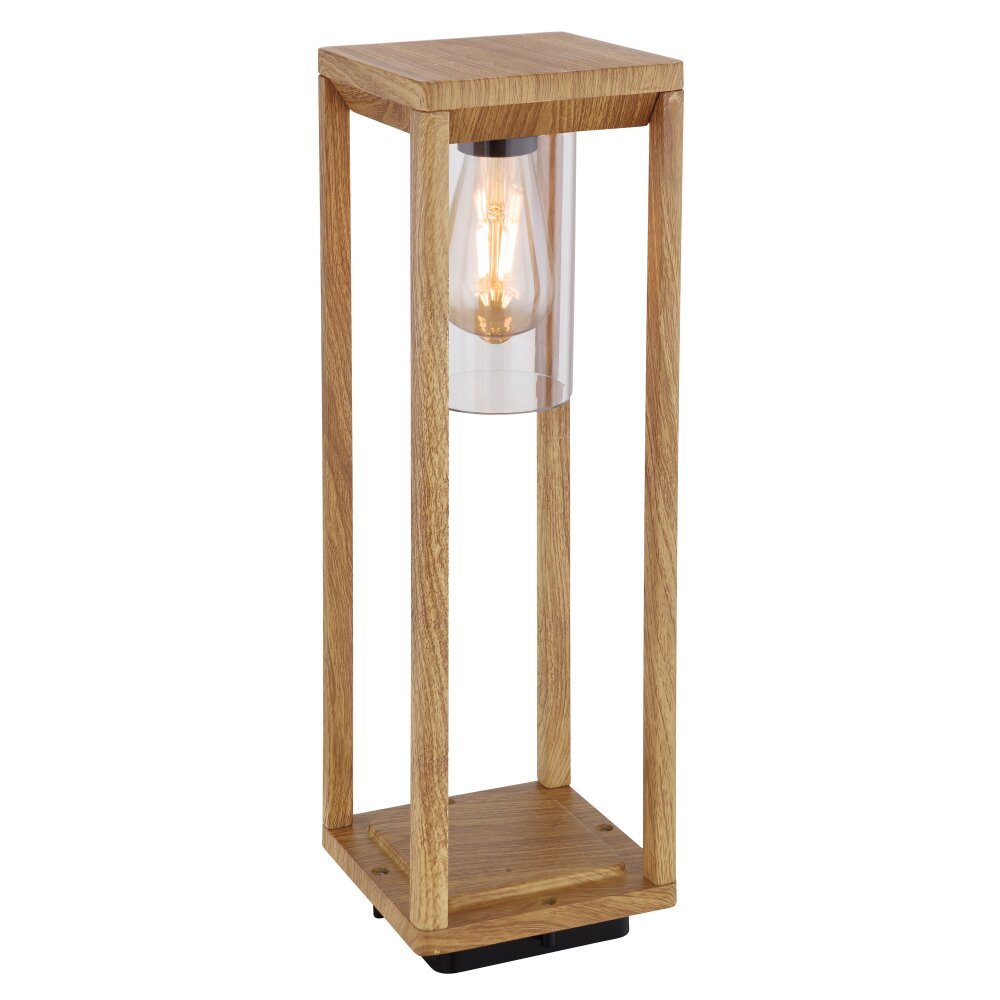 Globo CANDELA Lampa na cokół Ciemne drewno, 1-punktowy main product photo