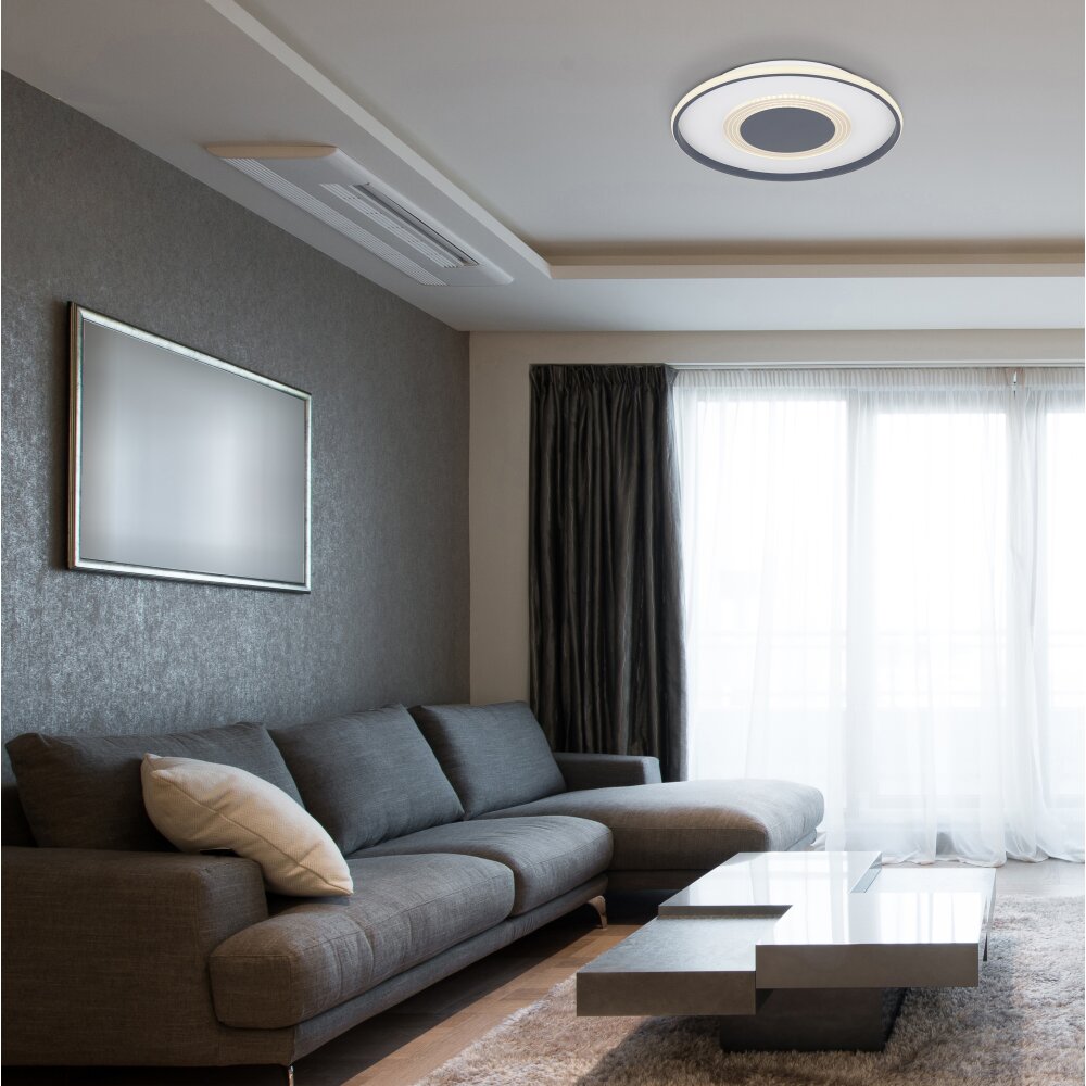 Globo NORA Lampa Sufitowa LED Antracytowy, 1-punktowy, Zdalne sterowanie main product photo
