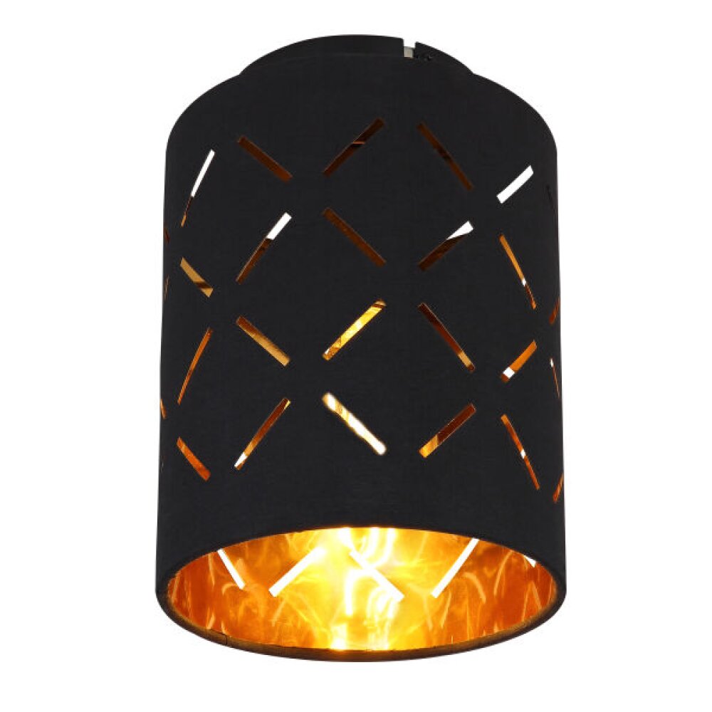 Globo CLARKE Lampa Sufitowa Czarny, 1-punktowy main product photo