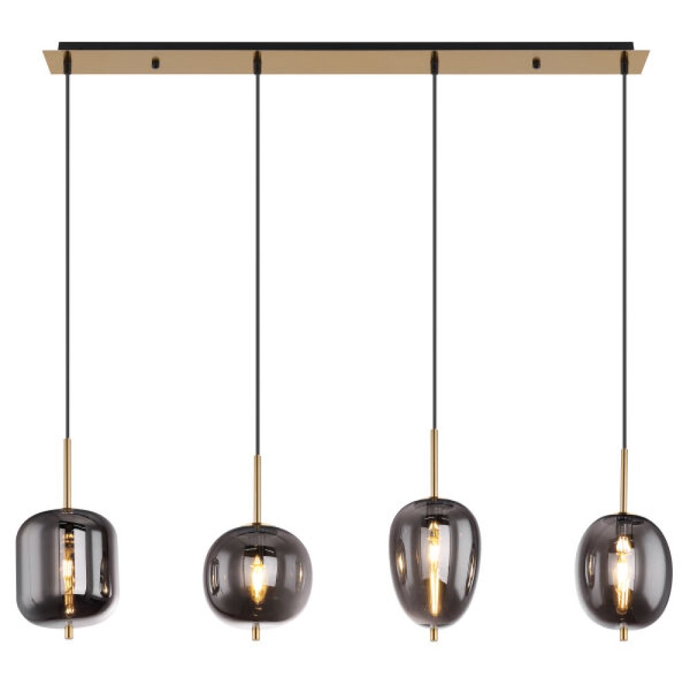 Globo BLACKY I Lampa Wisząca Mosiądz, 4-punktowe main product photo