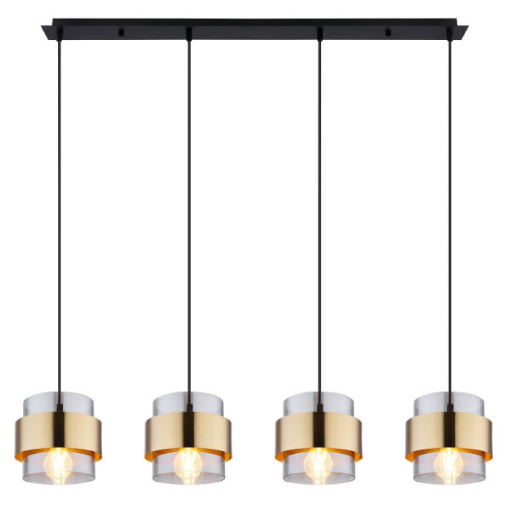 Globo MILLEY Lampa Wisząca Czarny, 4-punktowe main product photo
