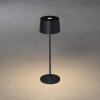 Konstsmide Positano Lampa stołowa LED Czarny, 1-punktowy