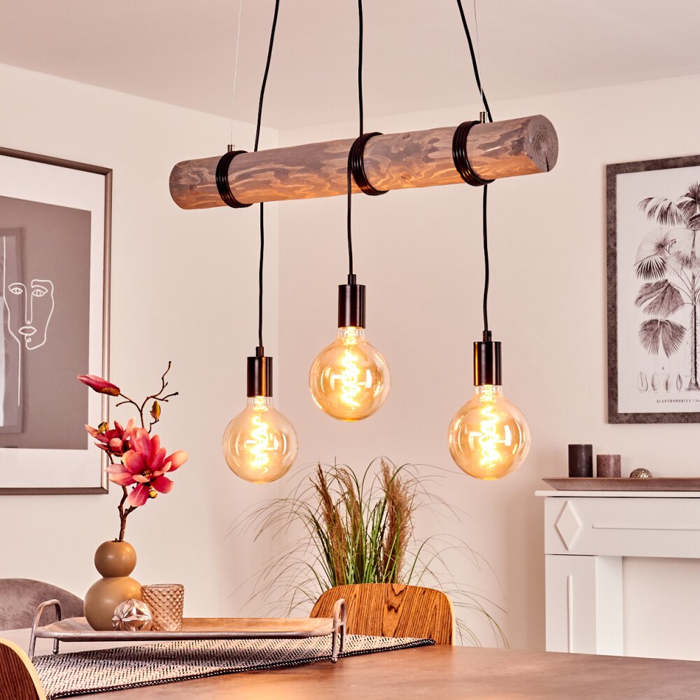 Canedo Lampa Wisząca Szary, Czarny, 3-punktowe main product photo